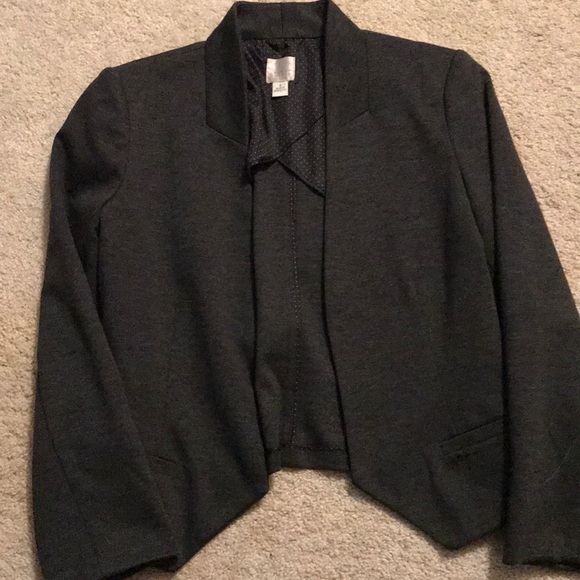 Lauren Conrad crop blazer - Picture 2 of 3